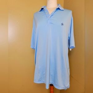 Peter Millar golf polo shirt summer comfort. Size Medium.